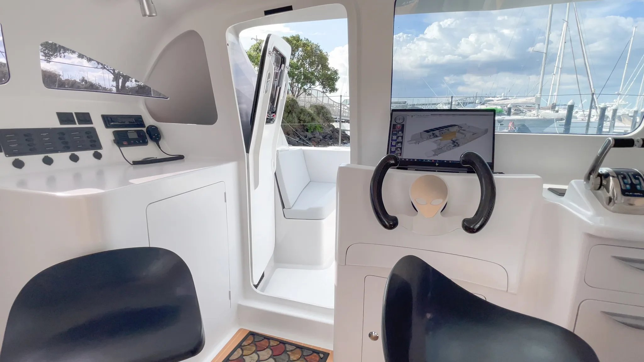 E-40 Power Catamaran — interior 5
