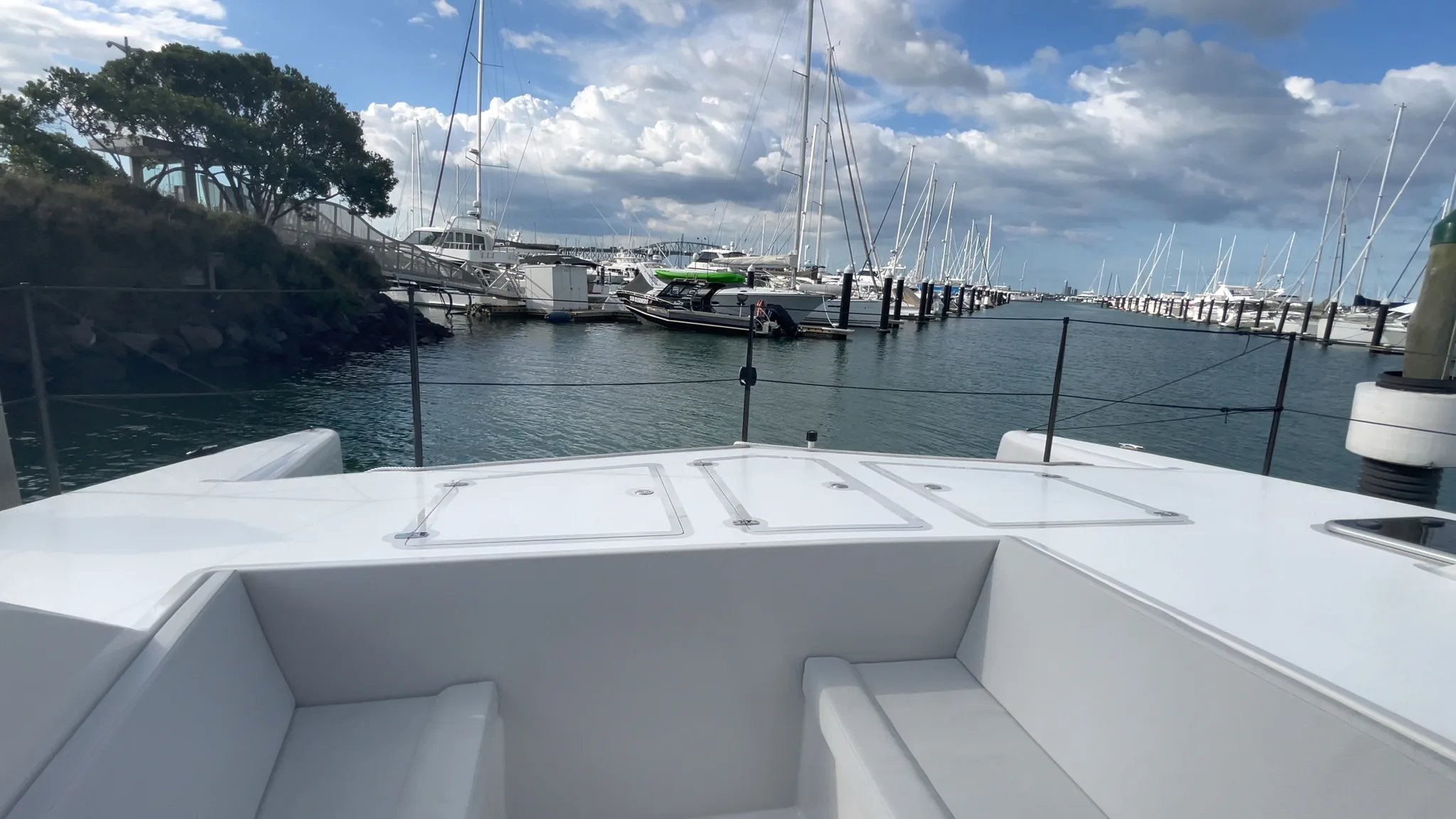 E-40 Power Catamaran — interior 2