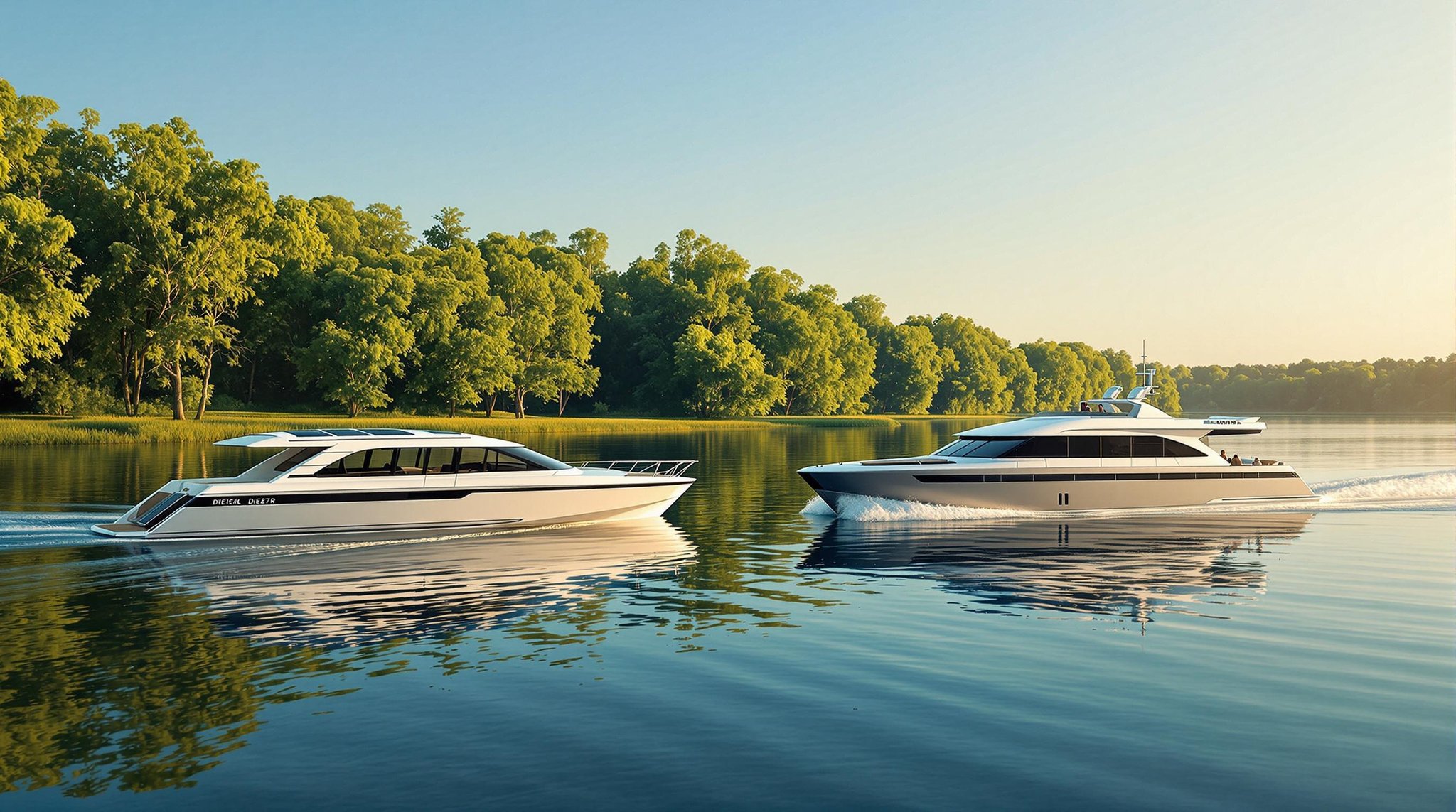 Electric vs Diesel Boats: Cost Comparison 2025