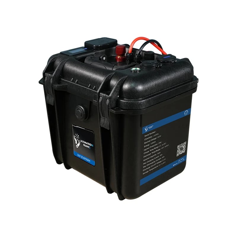 25.6V 50Ah Suitcase Battery