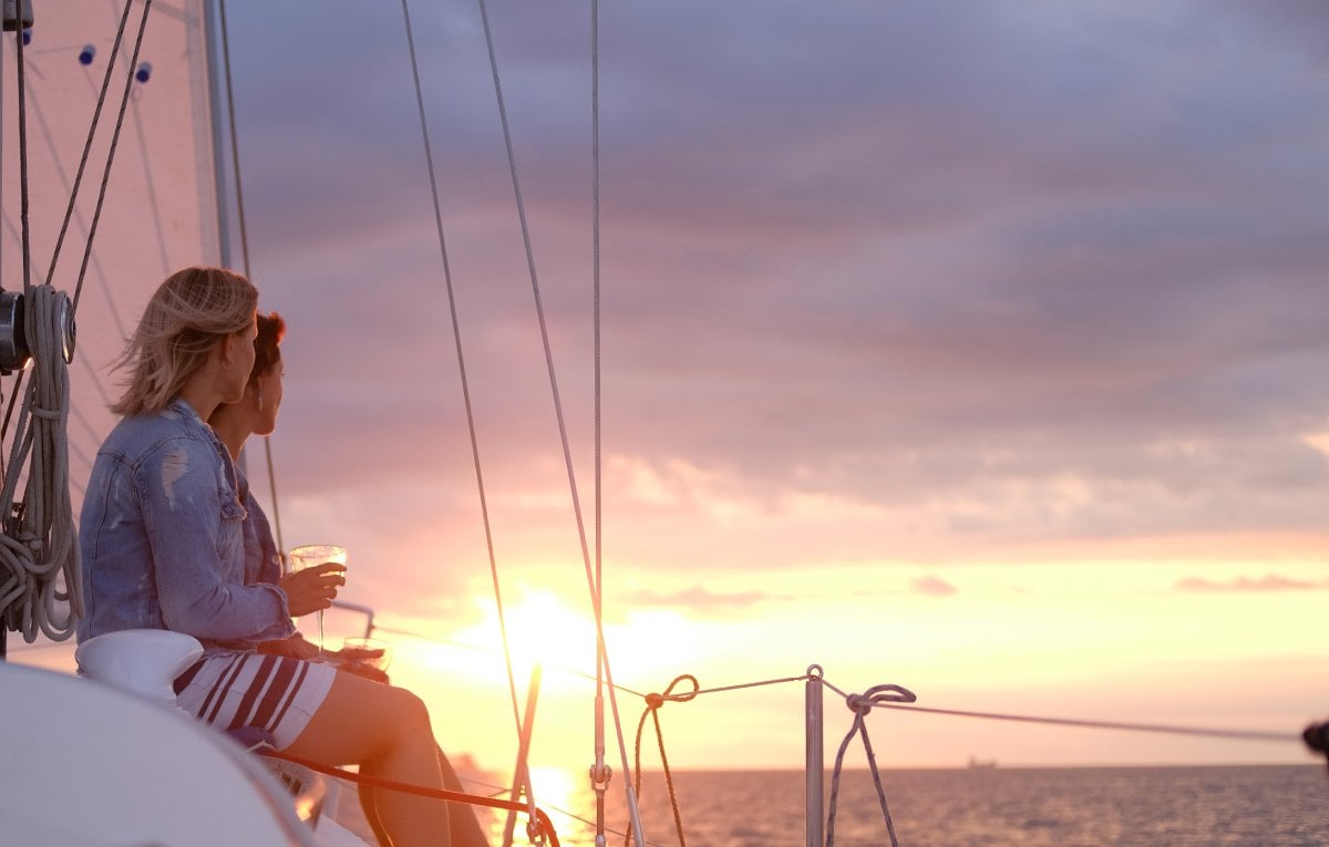 Malaga Sunset Cruise on an Eco Catamaran