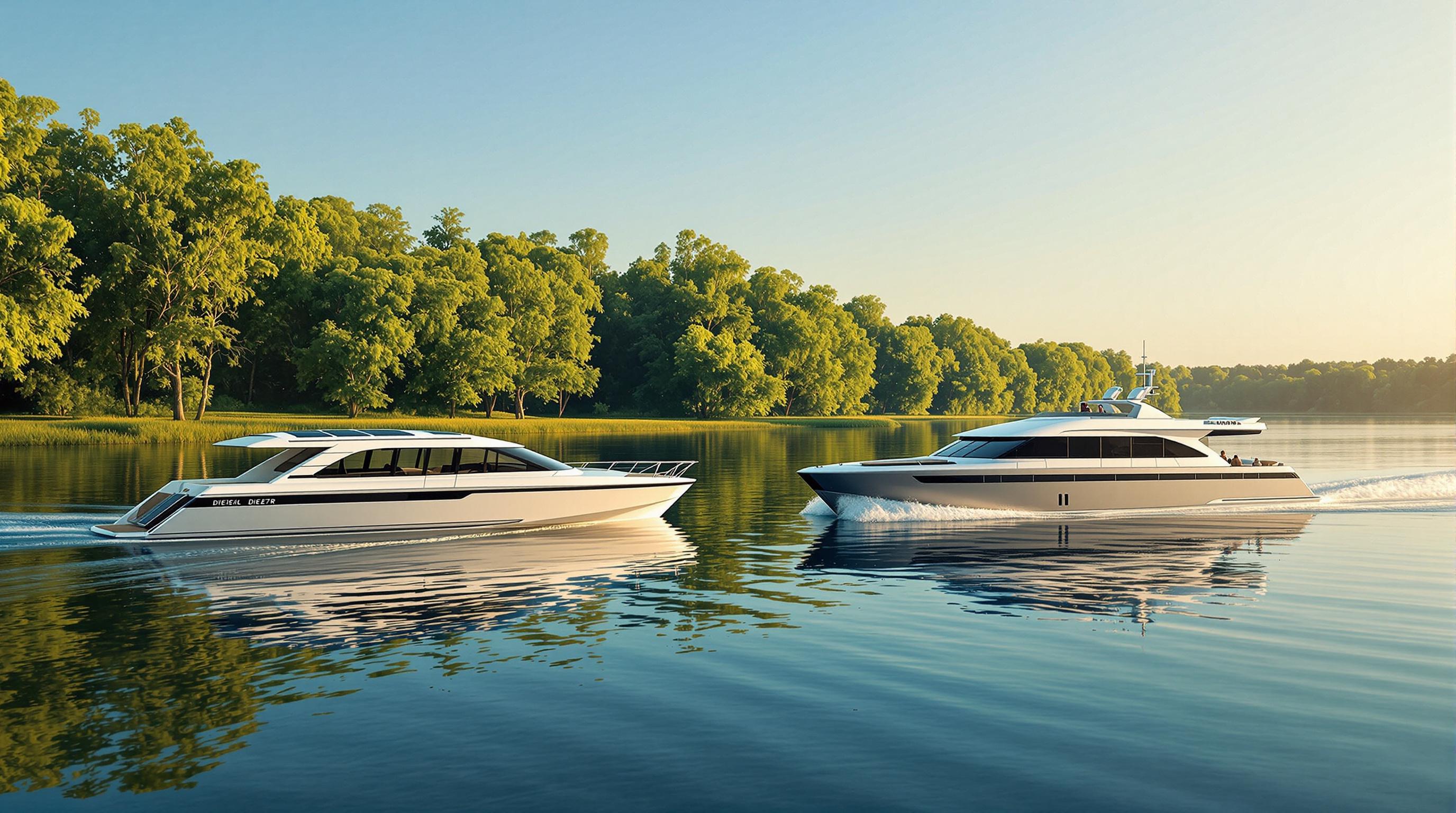 Electric vs Diesel Boats: Cost Comparison 2025