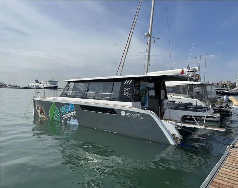 VOLTA Presents the CAT 12.0 Lounge at the Barcelona Boat Show 2023