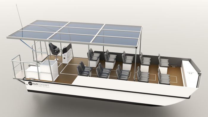 Commercial electric boats